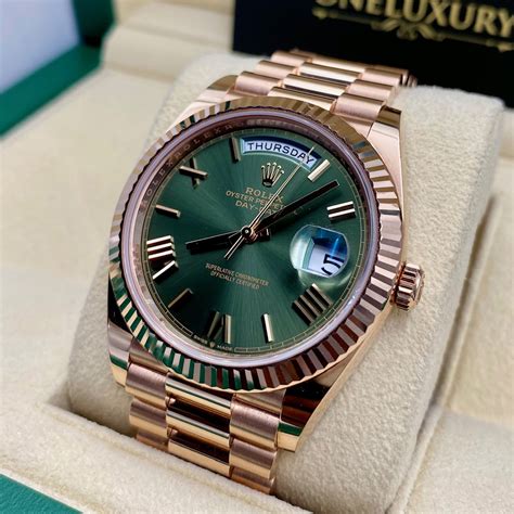 rolex day date 40 2020|Rolex Day-Date 40 everose.